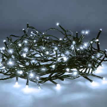 Brilagi - LED Außen-Weihnachtslichterkette 150xLED/8 Funktionen 18 m IP44 kaltweiß