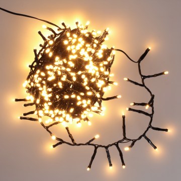 BRILAGI - LED Außen-Weihnachtslichterkette 400xLED 13m IP44 warmweiß