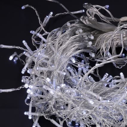 Brilagi - LED Außen-Weihnachtslichterkette 400xLED/8 Funktionen 23m IP44 kaltweiß