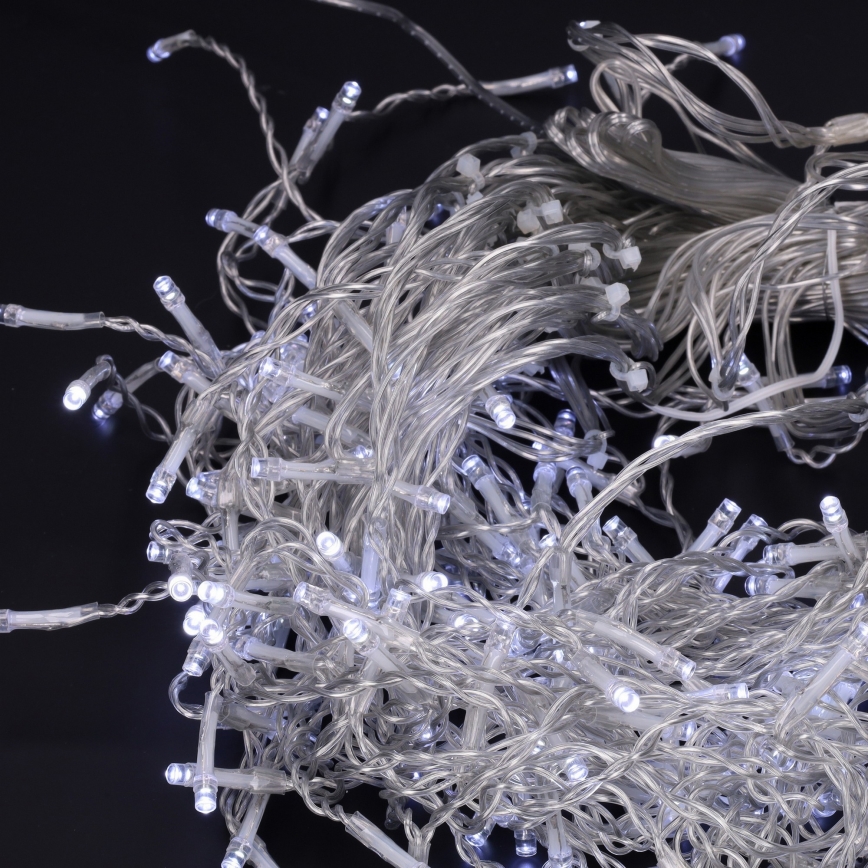 Brilagi - LED Außen-Weihnachtslichterkette 400xLED/8 Funktionen 23m IP44 kaltweiß