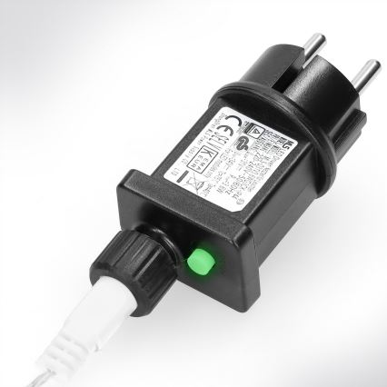 Brilagi - LED Außen-Weihnachtslichterkette 400xLED/8 Funktionen 23m IP44 kaltweiß