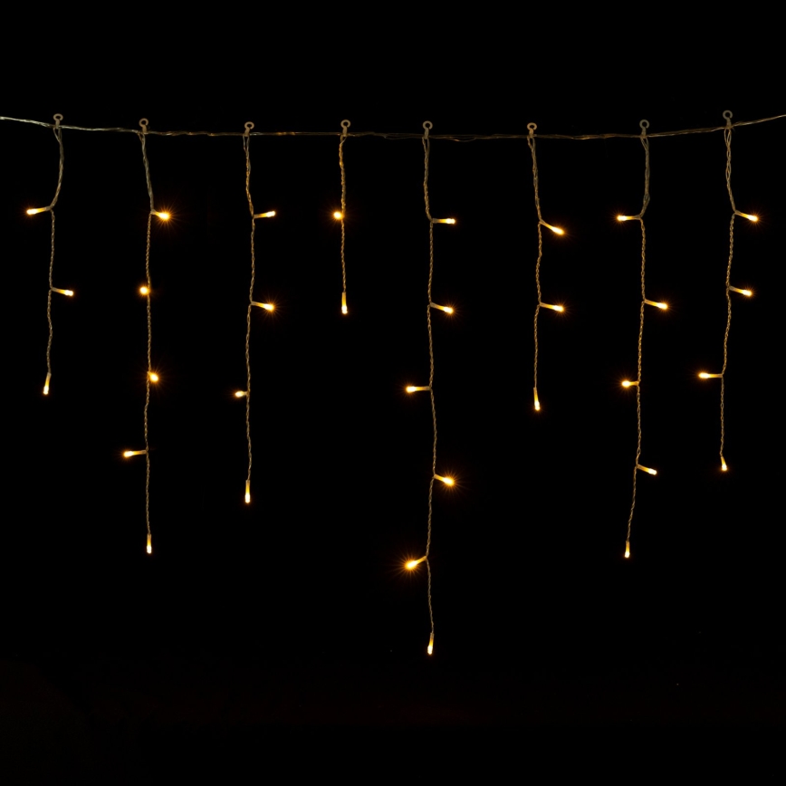 BRILAGI - LED Außen-Weihnachtslichterkette 600xLED/6W/8 Funktionen 33x0,6m IP44 warmweiß