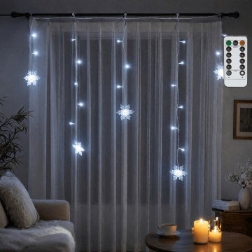 BRILAGI - LED-Außen-Weihnachtslichterkette 60xLED/6W/6x0,7m IP44 kaltweiß