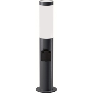 Brilagi - LED-Außenlampe ELIA mit Steckdose 1xE27/7W/230V 4000K IP44 50 cm Anthrazit