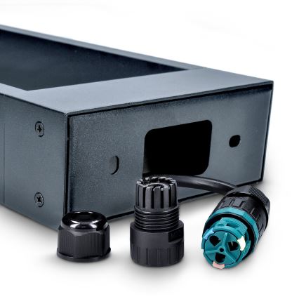 Brilagi - LED-Außenleuchte BARI LED/7W/230V 3000/4000/6000K anthrazit IP54 80 cm