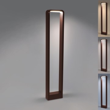 Brilagi - LED Außenleuchte BARI LED/7W/230V 3000/4000/6000K braun IP54 80 cm