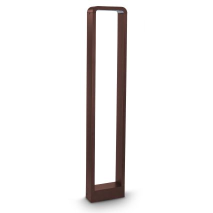 Brilagi - LED Außenleuchte BARI LED/7W/230V 3000/4000/6000K braun IP54 80 cm