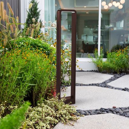 Brilagi - LED Außenleuchte BARI LED/7W/230V 3000/4000/6000K braun IP54 80 cm