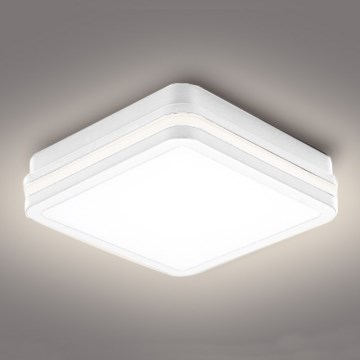 Brilagi - LED-Außenleuchte BENE LED/18W/230V 22x22 cm weiß IP54