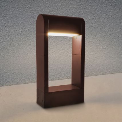 Brilagi - LED Außenleuchte CROTONE LED/7W/230V braun IP54 30 cm