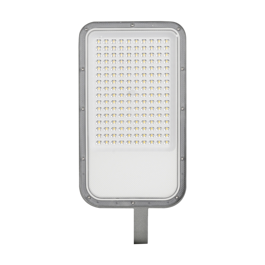Brilagi - LED-Außen-Straßenleuchte mit 3 m Mast und Gelenk URBANLIGHT LED/100W/230V grau IP65