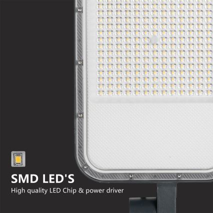 Brilagi - LED-Außen-Straßenleuchte mit 4 m Mast und Gelenk URBANLIGHT LED/200W/230V anthrazit IP65