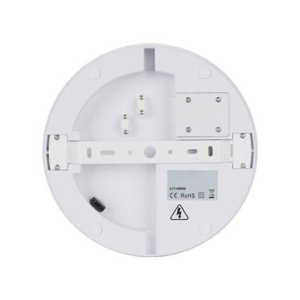 Brilagi - LED-Außen-Deckenleuchte mit Sensor BENE LED/24W/230V Ø 26 cm weiß IP54