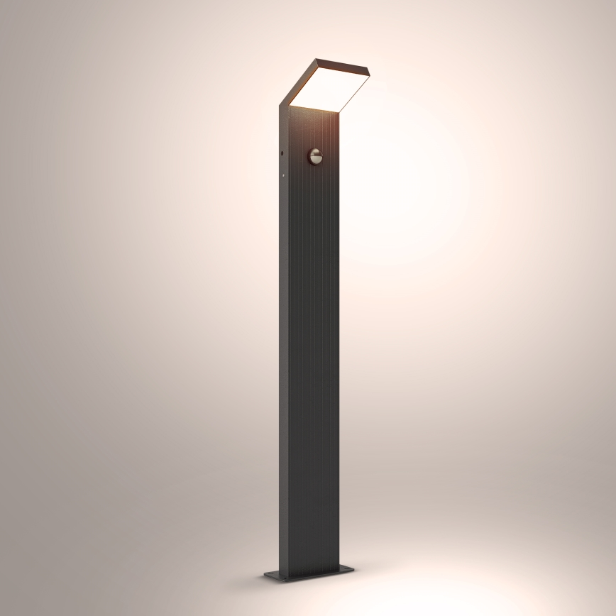 Brilagi - LED-Außenleuchte mit Bewegungsmelder RIANO LED/8W/230V Anthrazit IP65
