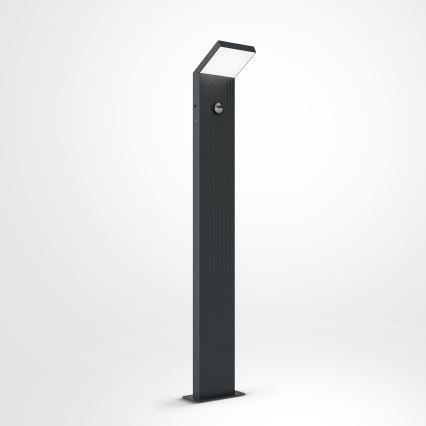 Brilagi - LED-Außenleuchte mit Bewegungsmelder RIANO LED/8W/230V Anthrazit IP65