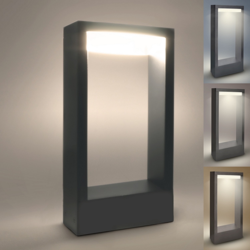 Brilagi - LED-Außenleuchte RAGUSA LED/7W/230V 3000/4000/6000K anthrazit IP54 30 cm