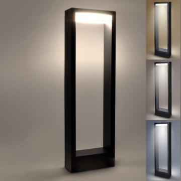 Brilagi - LED Außenleuchte RAGUSA LED/7W/230V 3000/4000/6000K schwarz IP54 50 cm