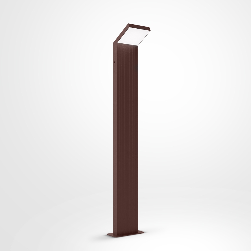 BRILAGI - LED-Außenleuchte RIANO LED/8W/230V, braun, IP65, 80 cm