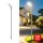 Brilagi - LED-Außenstraßenleuchte mit 3 m Mast und Schwenkarm URBANLIGHT LED/50W/230V grau IP65