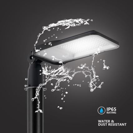 Brilagi - LED-Außen-Straßenleuchte mit Gelenk URBANLIGHT LED/100W/230V schwarz IP65