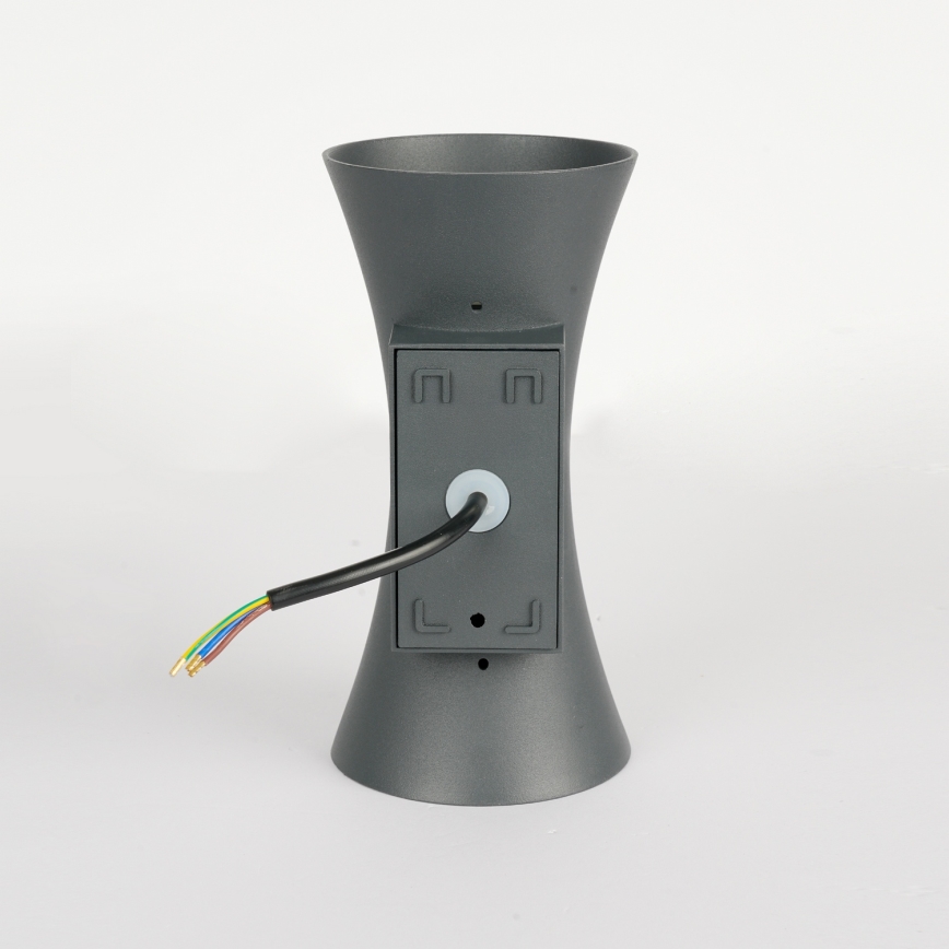 Brilagi - LED Außenwandlampe BICON LED/10W/230V anthrazit IP44