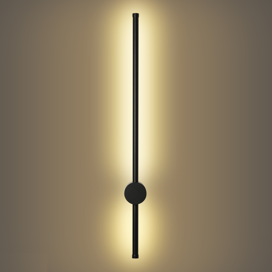Brilagi - LED Außenwandleuchte AURA LED/12W/230V 3000K IP54 65 cm schwarz CRI 90