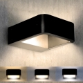 Brilagi - LED Außenwandleuchte BARI LED/7W/230V 3000/4000/6000K Schwarz IP54