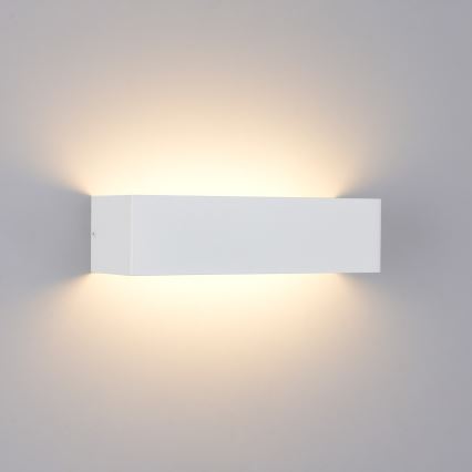 Brilagi - LED Außenwandleuchte DONNANI LED/12W/230V 30 cm weiß IP44