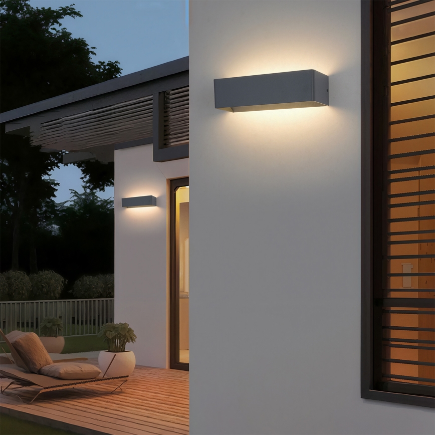 Brilagi - LED-Außenwandleuchte DONNANI LED/12W/230V anthrazit IP44