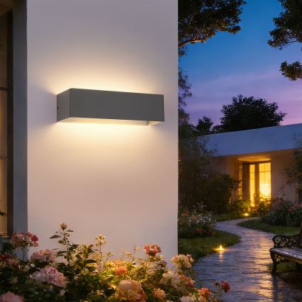 Brilagi - LED-Außenwandleuchte DONNANI LED/12W/230V anthrazit IP44