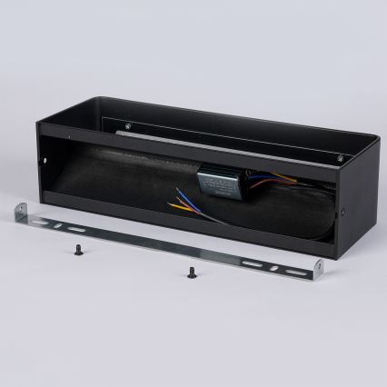 Brilagi - LED-Außenwandleuchte DONNANI LED/12W/230V schwarz IP44