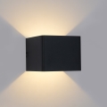 Brilagi - LED-Außenwandleuchte DONNANI LED/5W/230V 10 cm schwarz IP44