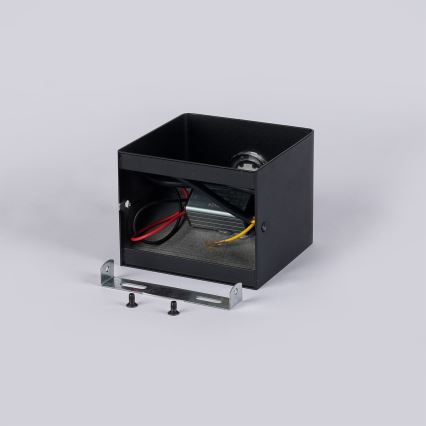 Brilagi - LED-Außenwandleuchte DONNANI LED/5W/230V 10 cm schwarz IP44