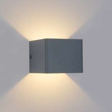 Brilagi - LED-Außenwandleuchte DONNANI LED/5W/230V Anthrazit IP44