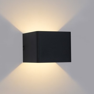 Brilagi - LED-Außenwandleuchte DONNANI LED/5W/230V schwarz IP44
