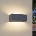 Brilagi - LED Außenwandleuchte DONNANI LED/7W/230V 20 cm Anthrazit IP44