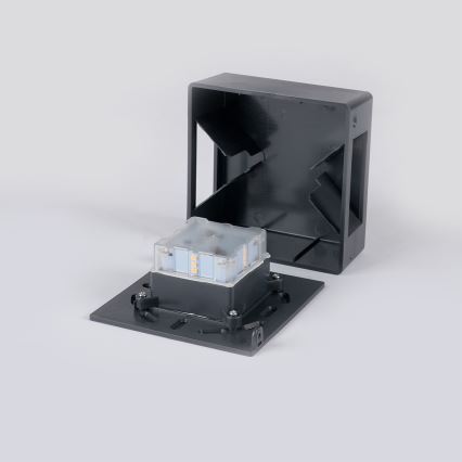 Brilagi - LED-Außenwandleuchte DOUBLERAY LED/6W/230V anthrazit IP54