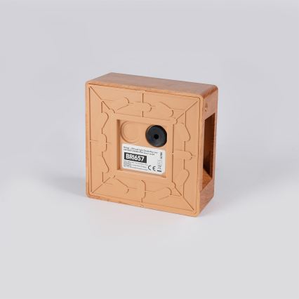 Brilagi -LED Außenwandleuchte DOUBLERAY LINE LED/6W/230V in Holzoptik IP54