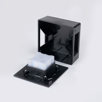 Brilagi - LED Außenwandleuchte DOUBLERAY LINE LED/6W/230V schwarz IP54