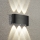 Brilagi - LED-Außenwandleuchte FLAREBOX LED/6W/230V schwarz IP65