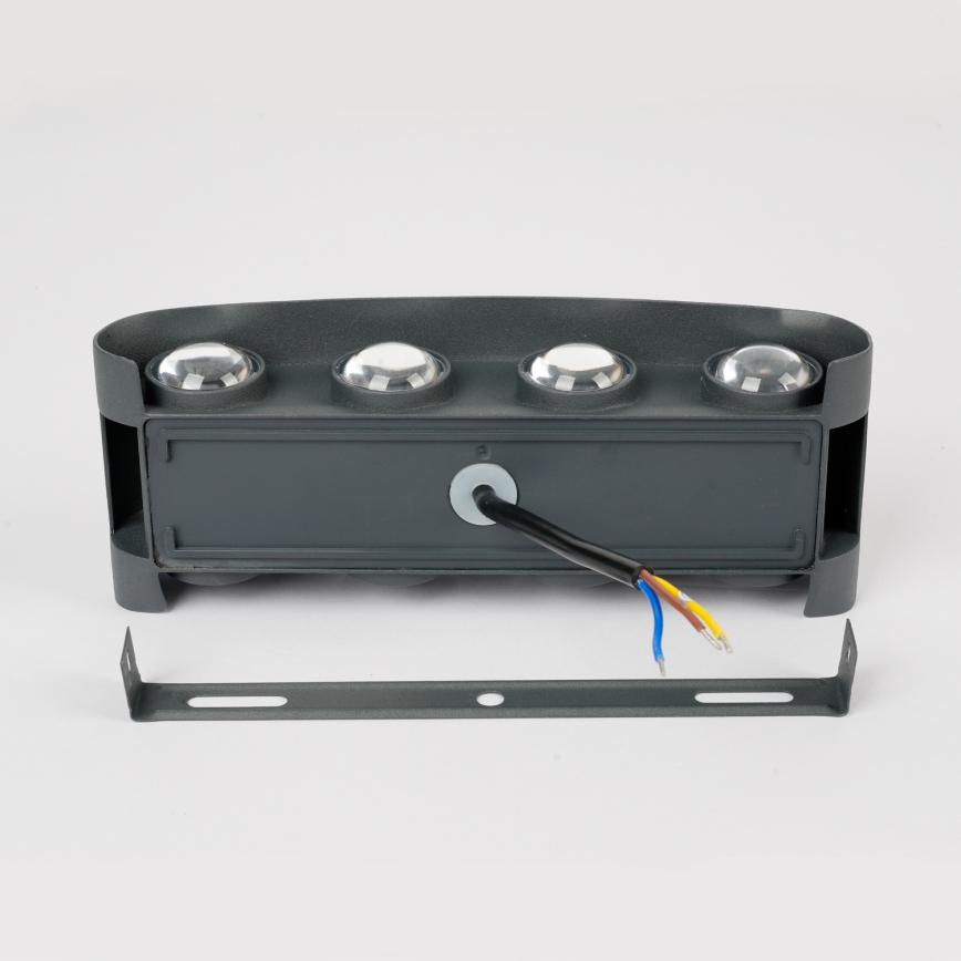 Brilagi - LED-Außenwandleuchte FLAREBOX LED/8W/230V Anthrazit IP65