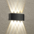 Brilagi - LED-Außenwandleuchte FLAREBOX LED/8W/230V schwarz IP65
