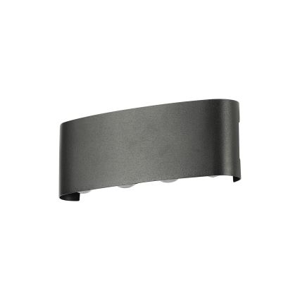 Brilagi - LED-Außenwandleuchte FLAREBOX LED/8W/230V schwarz IP65