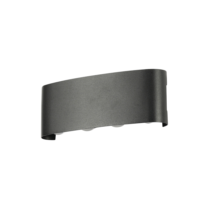 Brilagi - LED-Außenwandleuchte FLAREBOX LED/8W/230V schwarz IP65