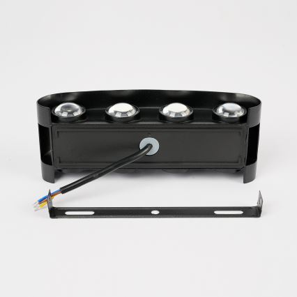 Brilagi - LED-Außenwandleuchte FLAREBOX LED/8W/230V schwarz IP65