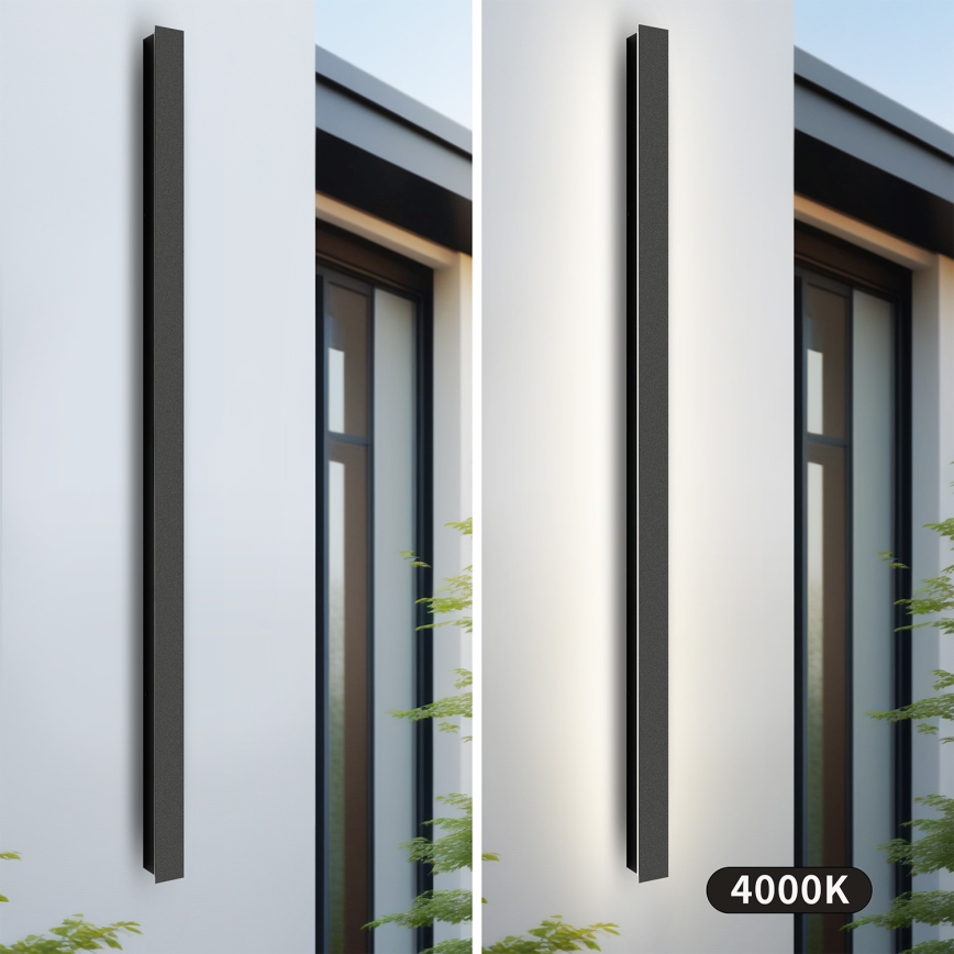 Brilagi - LED-Außenwandleuchte LINEAR LED/32W/230V 4000K IP65 140 cm schwarz