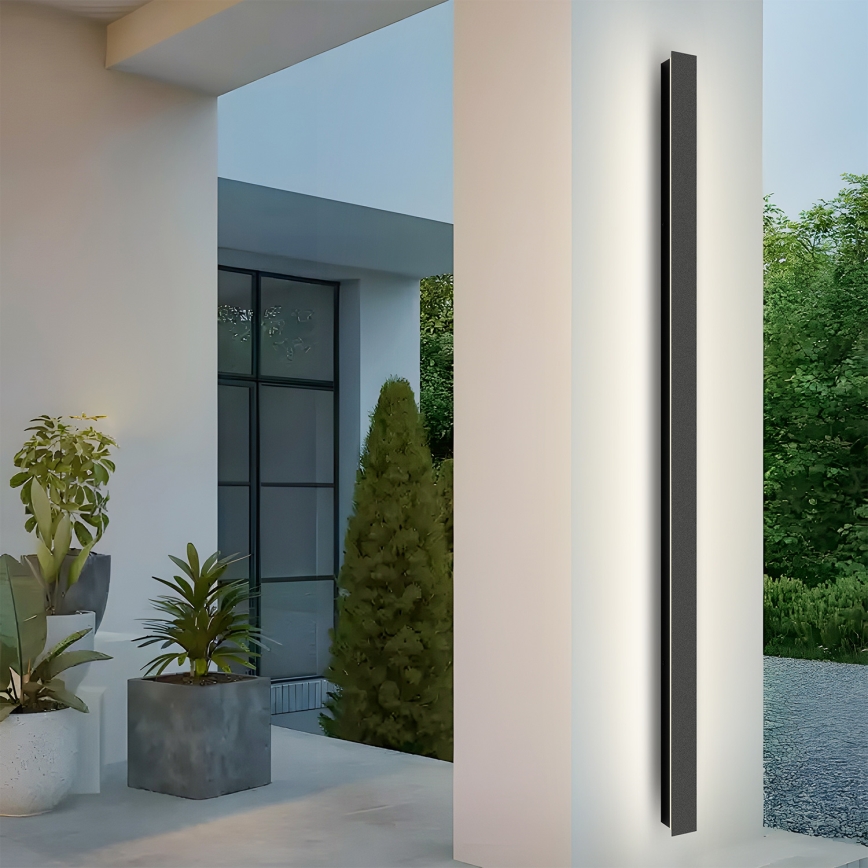 Brilagi - LED-Außenwandleuchte LINEAR LED/32W/230V 4000K IP65 140 cm schwarz