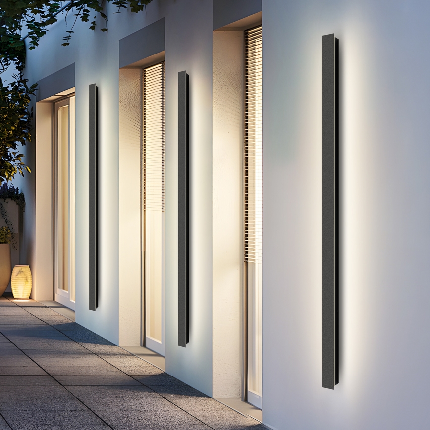 Brilagi - LED-Außenwandleuchte LINEAR LED/32W/230V 4000K IP65 140 cm schwarz