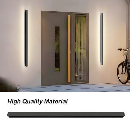 Brilagi - LED-Außenwandleuchte LINEAR LED/32W/230V 4000K IP65 140 cm schwarz