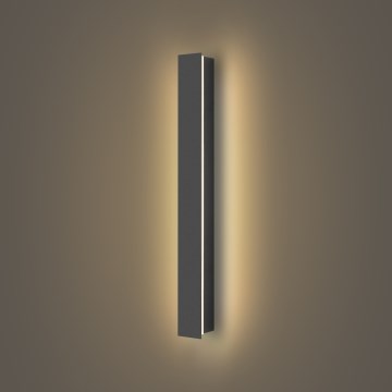 Brilagi - LED Außenwandleuchte LINEAR LED/12W/230V 3000K IP65 50 cm Anthrazit